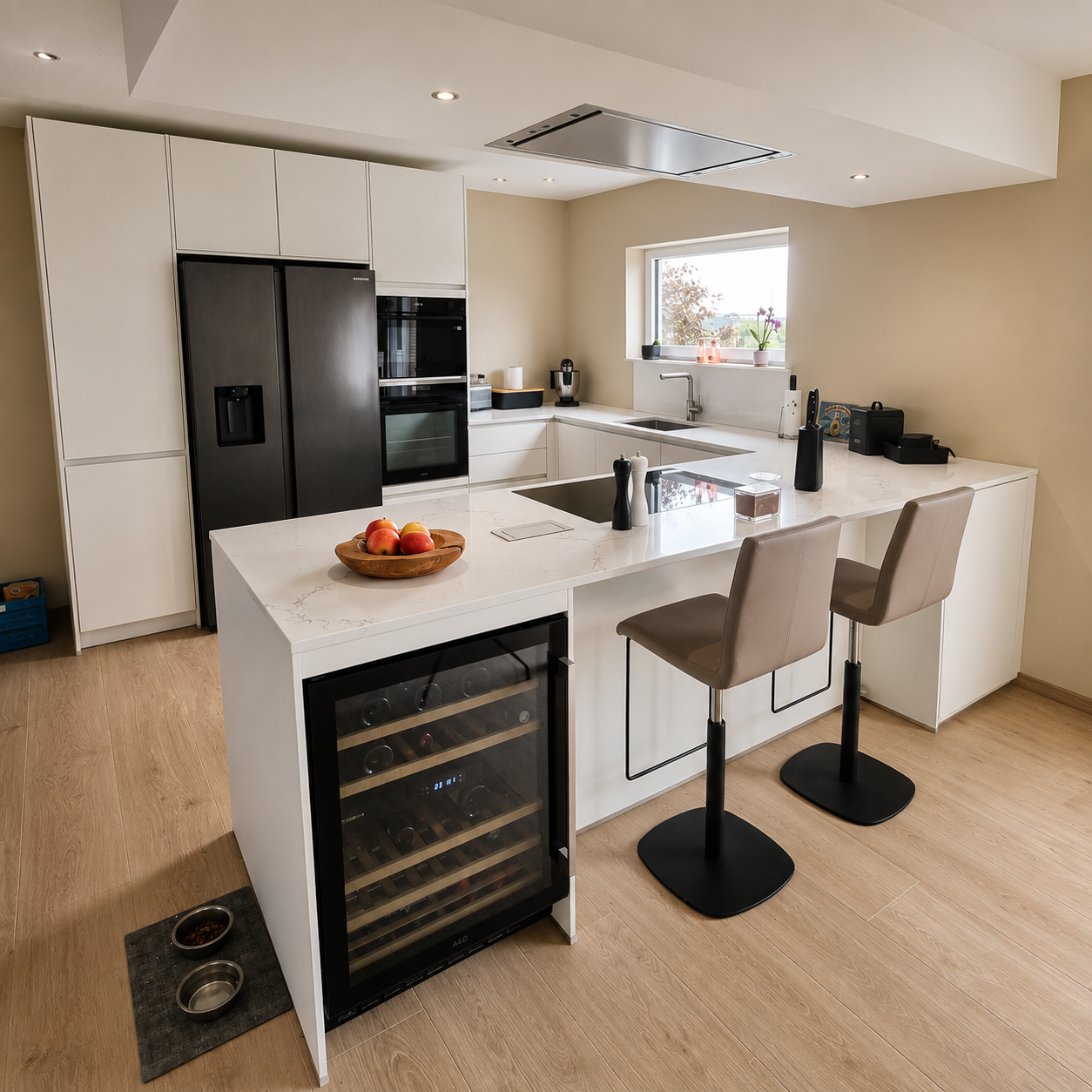Cuisine moderne lumineuse et épurée — Hal